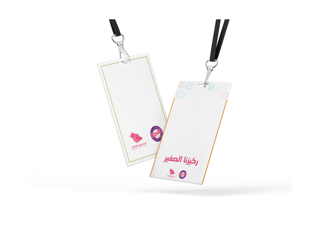 Advertising stand mockup